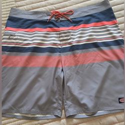 Vineyard Vines Proformance Board Striped Shorts  -  Size 33