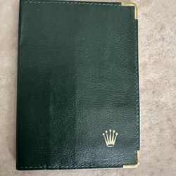 Vintage Rolex Passport Cover