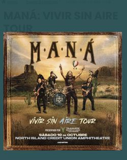 2 lawn tickets for Mana