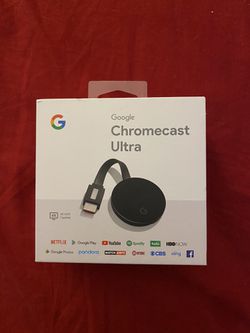 Google chromecast Ultra 4K