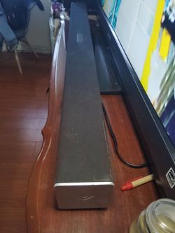 Vizio Soundbar with subwoofer no control $40 cash