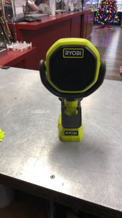 1003 Ryobi PCL615 18v Lithium Ion Portable Bluetooth Speaker (Tool Only) 539547