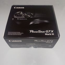 Canon G7X Mark III