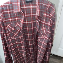 FLANNELS AND BUTTON UPS