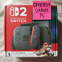 NINTENDO SWITCH 2 MARIO KART CONSOLE 