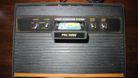 Atari 2600 4 switch woodgrain Sunnyvale CA