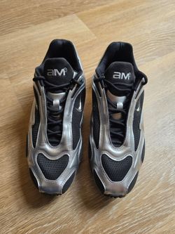 Nike Air Max Muse Black Metallic Silver — Women’s US 10 — Excellent Condition