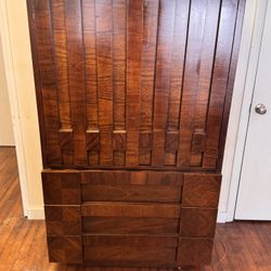 MCM Lane Staccato Brutalist Armoire / Nightstands & Dresser - VG Cond. - Marietta, Pa Pick Up