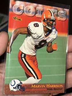 Marvin Harrison Rookie Card COLTS