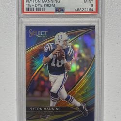 2019 PANINI SELECT PEYTON MANNING TIE DYE PRIZM /25 Colts #291