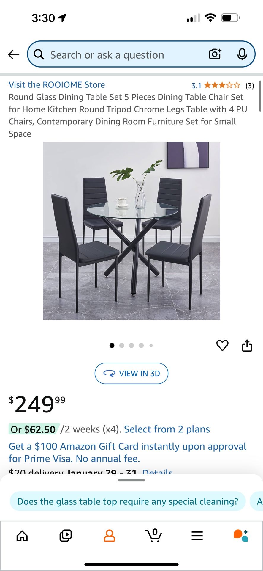 New Dining Table New In Box