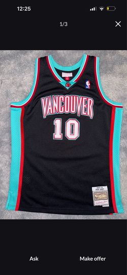Vancouver Grizzlies Jersey Size Large