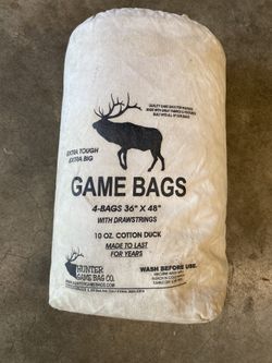 Elk Quarter Game Bags