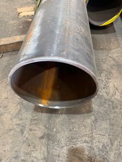 Pipe different sizes cut to length  25$ a ft