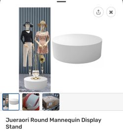 White Display Stand For Mannequin