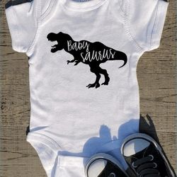 Baby Saurus - Dinosaur Baby Onesie