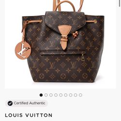 LOUIS VUITTON Monogram Montsouris PM