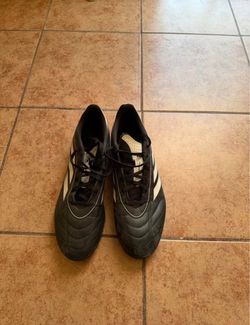 Adidas Turf Soccer Cleats Black and White