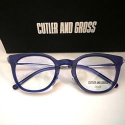 Cutler And Gross M-1275 Blue Eyeglass Frames