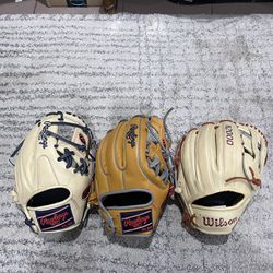 Rawling / Wilson Baseball Gloves 