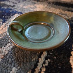 Small Pottery Candle Holder