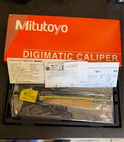 New 8” Mitutoyo Absolute Digimatic Digital Caliper 500-197-30 200mm/8"machinist tool haas cnc