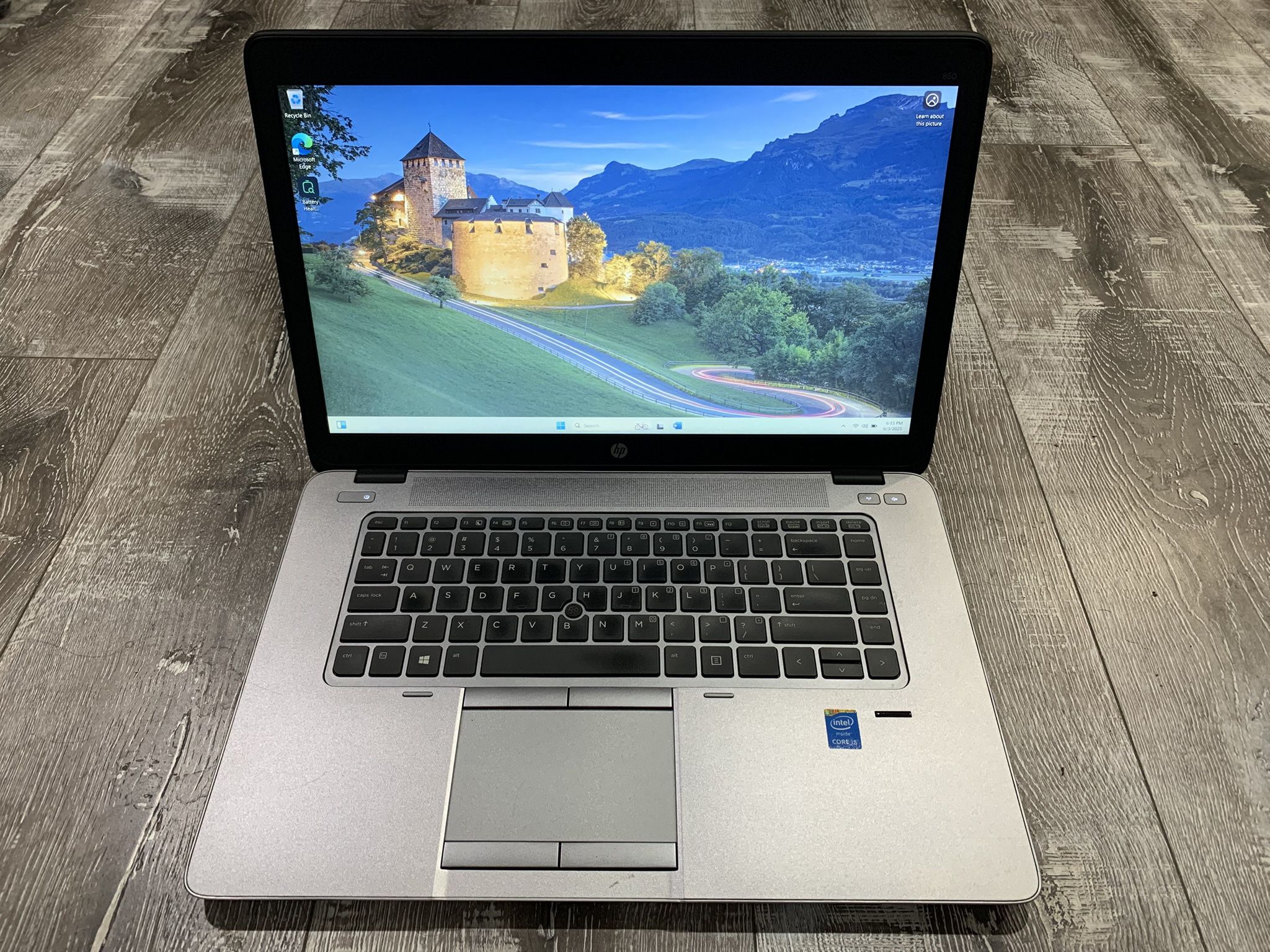 HP Laptop - 16GB Ram, Intel Core i5, Backlit KB, Win 11 Pro, MS Office Pro 2024 Suite