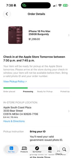 iPhone 18 Pro Max