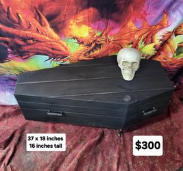 Coffin Shaped Coffee Table (sale)