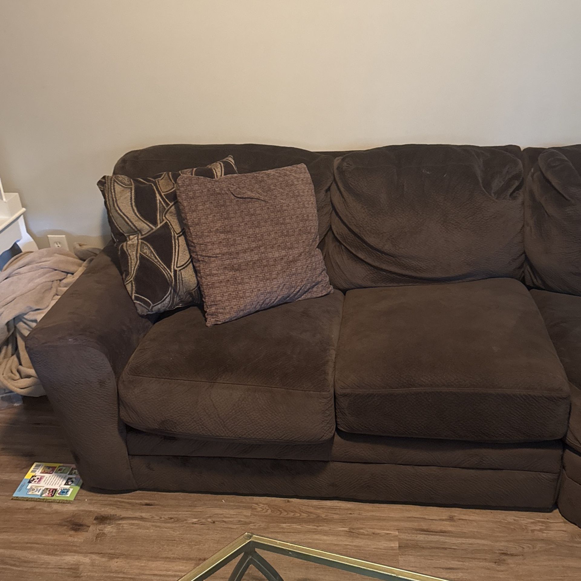 Brown Sectional Couch