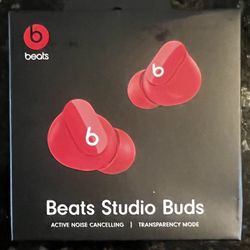 Beats Studio Buds (Red) Brand New SEALED