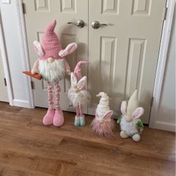 Spring Easter Gnomes Set Of 4 