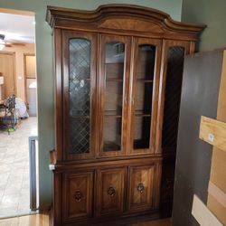 Wooden China Cabinet 