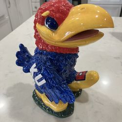 Kansas Jayhawk Ceramic Figurine