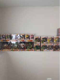 Dragon ball funko pop collection