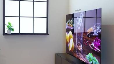 77 Inch Samsung TV Glare Free