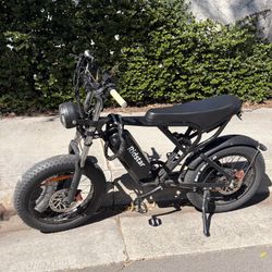 Ridstar Electric Bike – Like New – *900 Miles* 