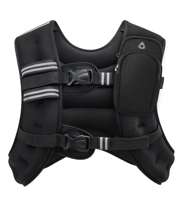 20lb Weighted Vest - Black VBSD