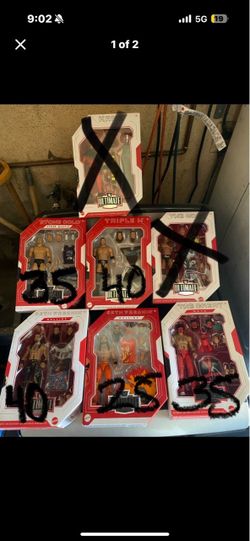 WWE Elites & Ultimates Collectibles