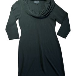Connected Apparel Black Dress Size L