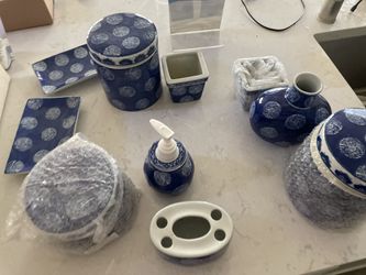 Bathroom Set 10 Pieces 