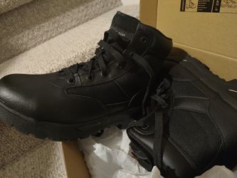 NEW Steel Toe Boots Black Leather Response Gear Tactical