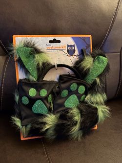 Furry Costume Kit – Headband, Gloves & Tail