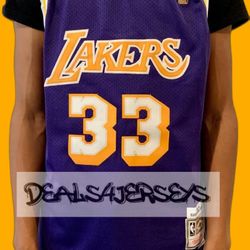 Kareem Abdul-Jabbar Lakers NBA Jerseys