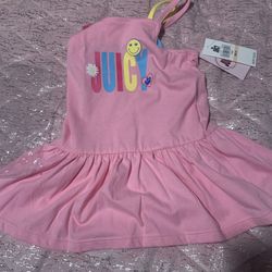 Toddler Girls Size 2t Juicy Coutour Strappy Dress 