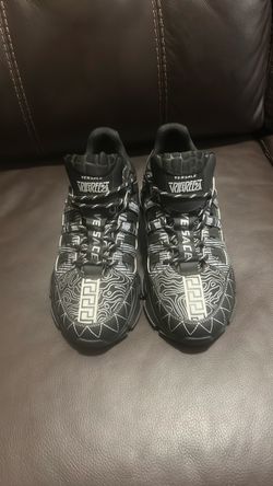 Versace Trigreca Sneakers - Black (NO BOX)