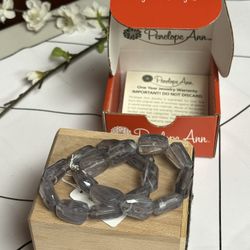 Celebrating home Penny Lane Grey Bracelet 