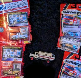 Vintage Diecast Car & Truck Lot - Matchbox & Johnny Lightning USPS