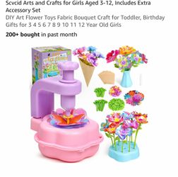 DIY Art Flower Toys Fabric Bouquet Craft