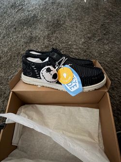 HeyDude Nightmare Before Christmas Jack Skellington Size 10